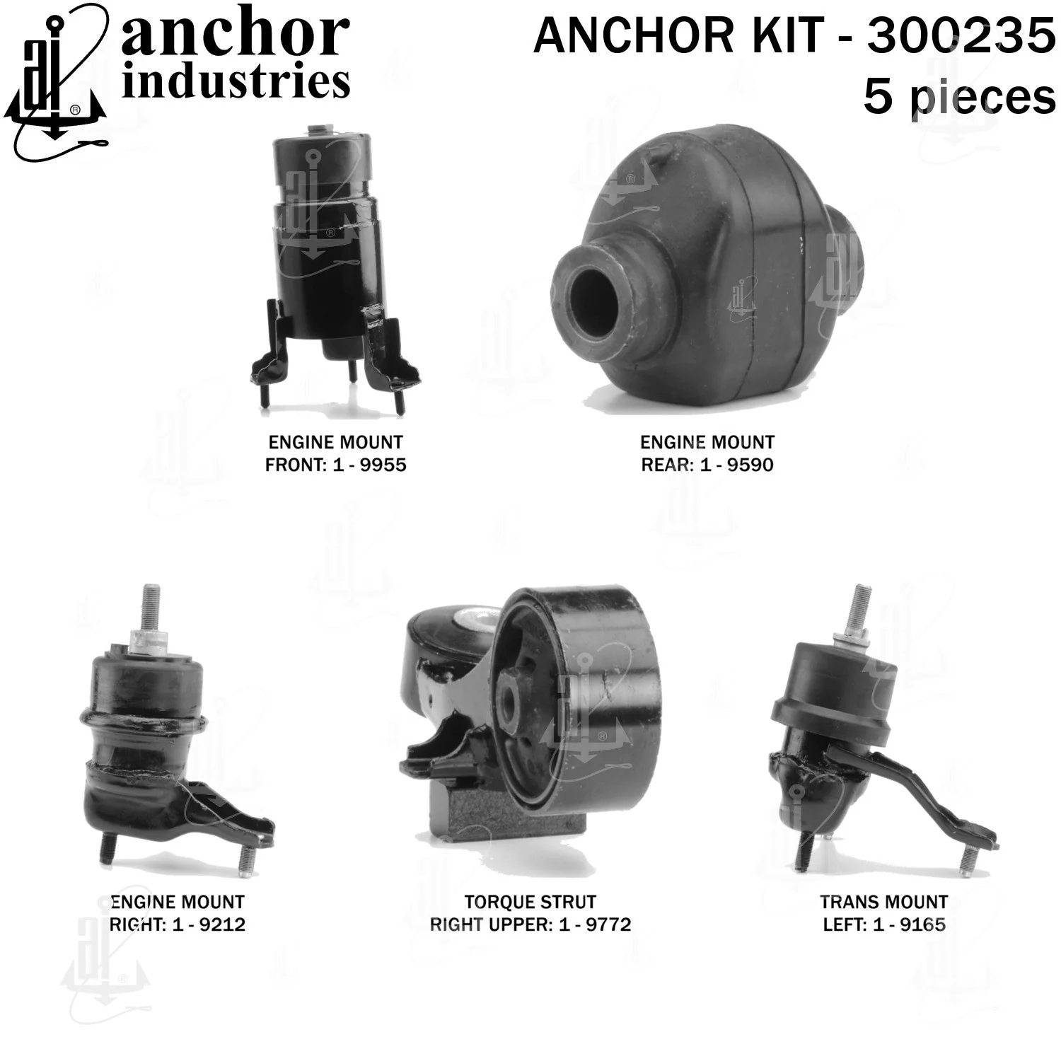 Anchor 300235 Engine Mount Kit - Image 3