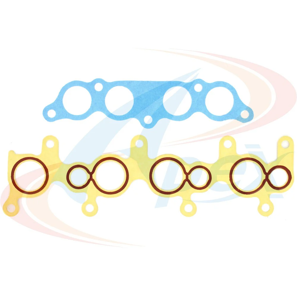 Apex AMS13001 Engine Intake Manifold Gasket Set - Lower and Upper