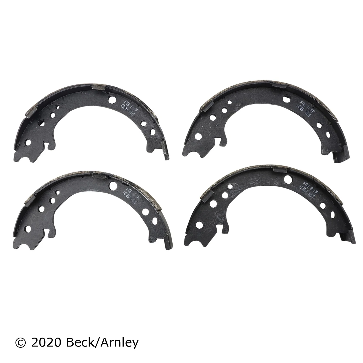 Beck Arnley 081-3231 Parking Brake Shoe - Rear