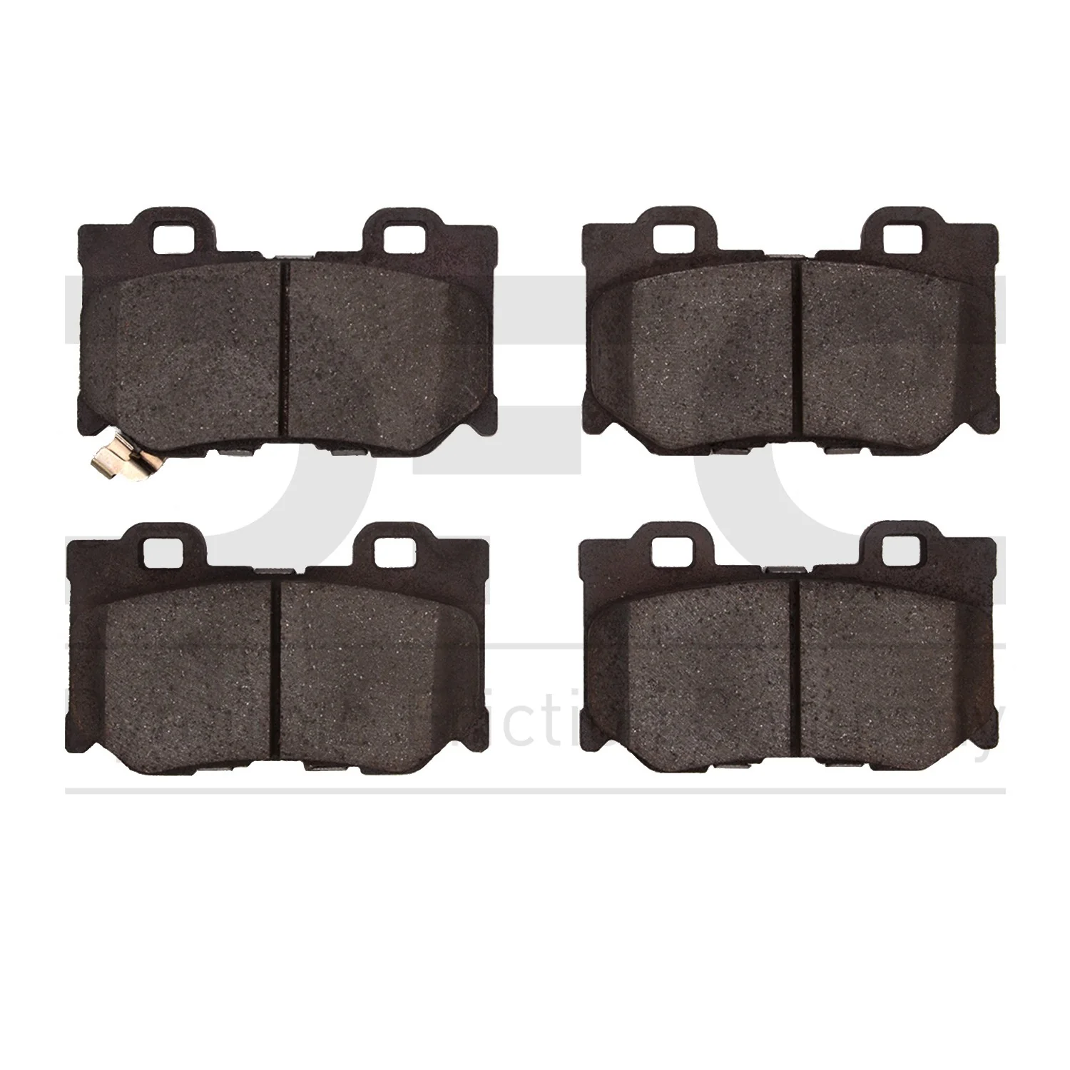 Dynamite Friction 1115-1347-00 Disc Brake Pad Set - Rear