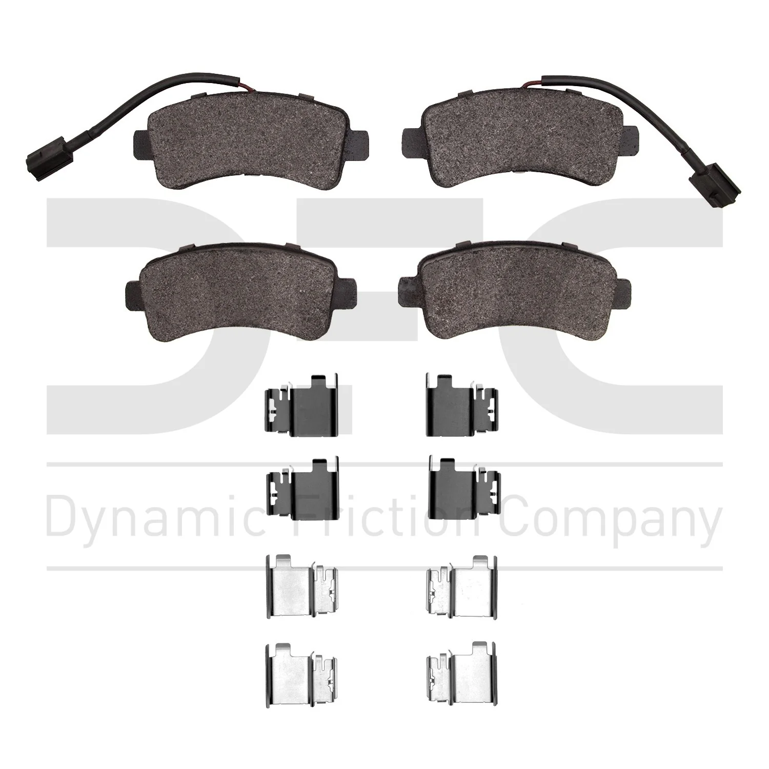 Dynamite Friction 1214-1746-01 Disc Brake Pad Set - Rear