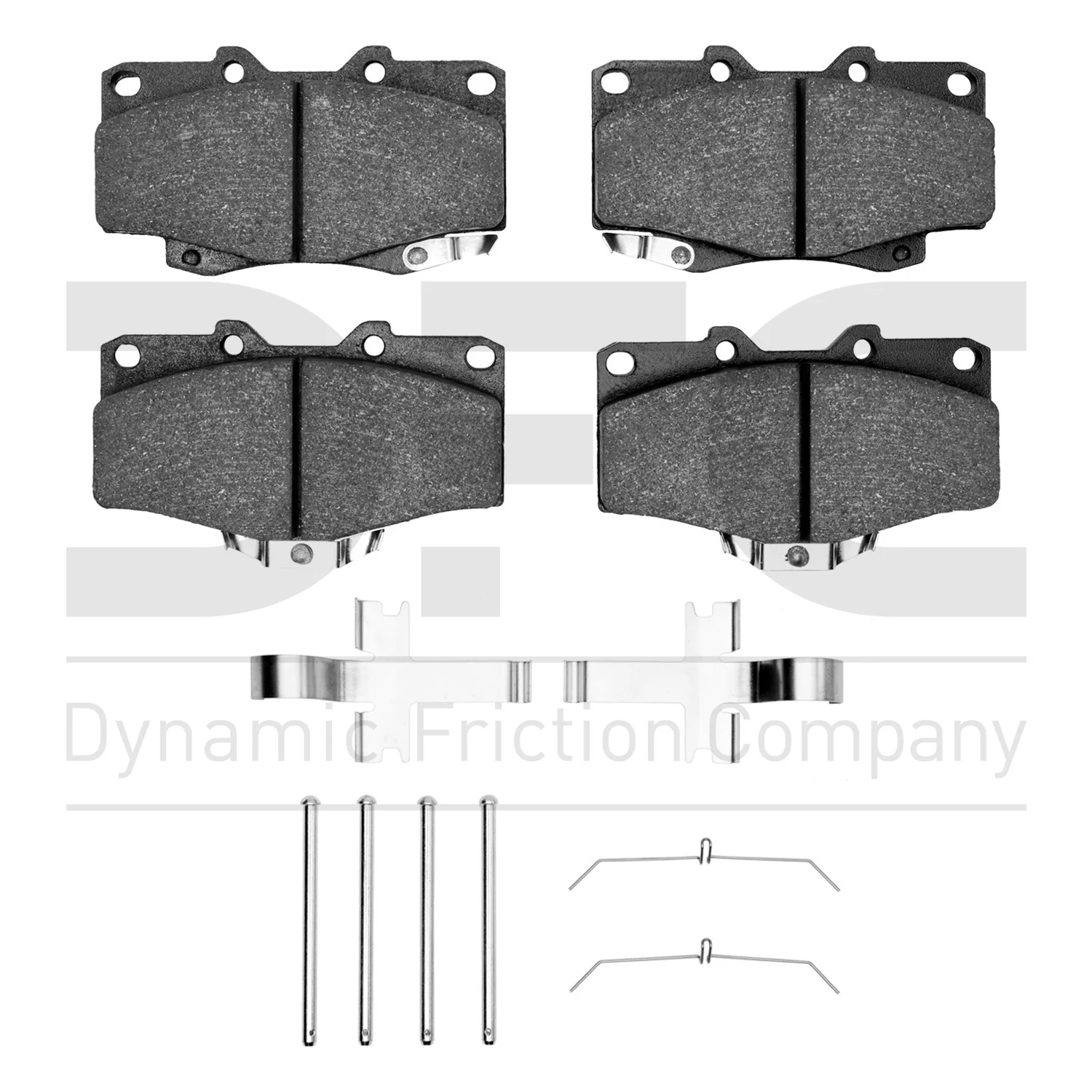 Dynamite Friction 1400-0436-01 Disc Brake Pad Set - Front