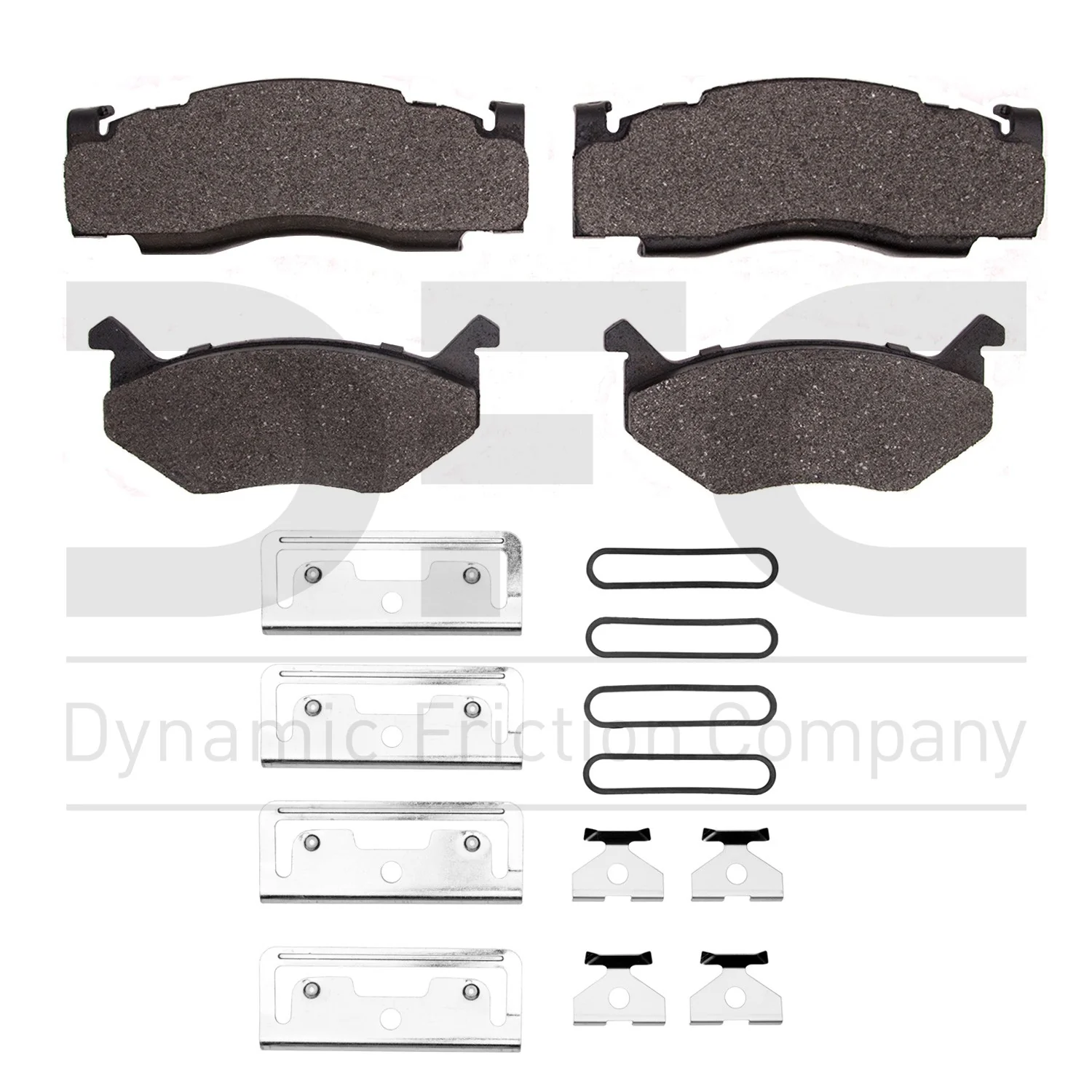Dynamite Friction 1551-0084-01 Disc Brake Pad Set - Front or Rear