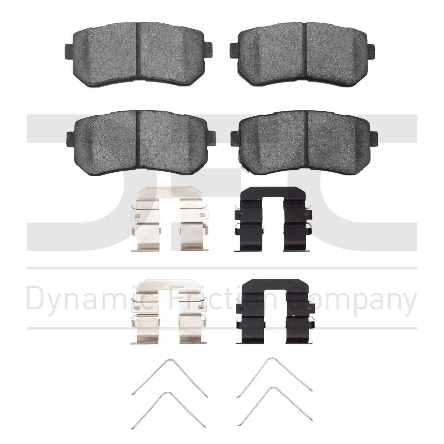 Dynamite Friction 1551-1157-02 Disc Brake Pad Set - Rear