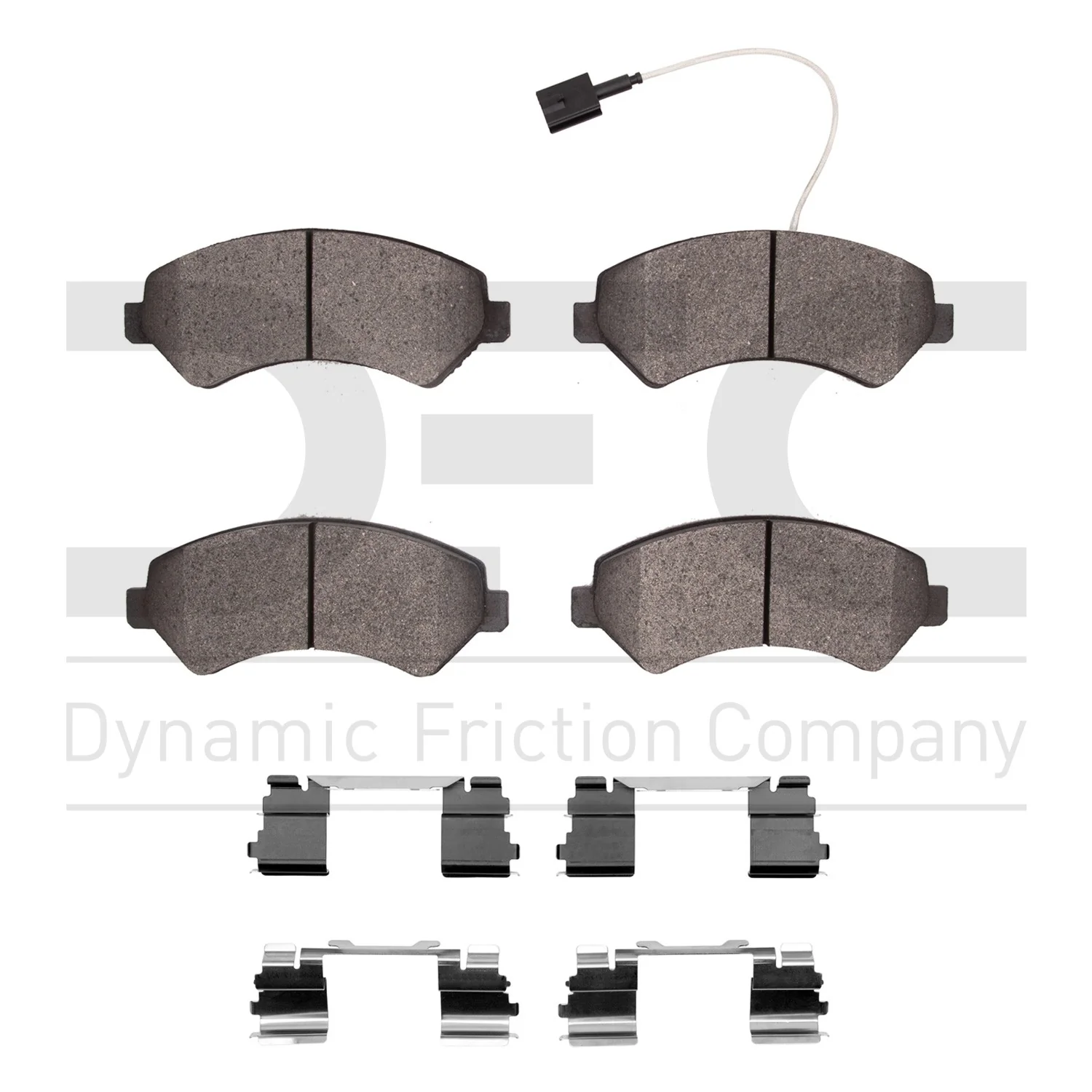 Dynamite Friction 1551-1540-21 Disc Brake Pad Set - Front