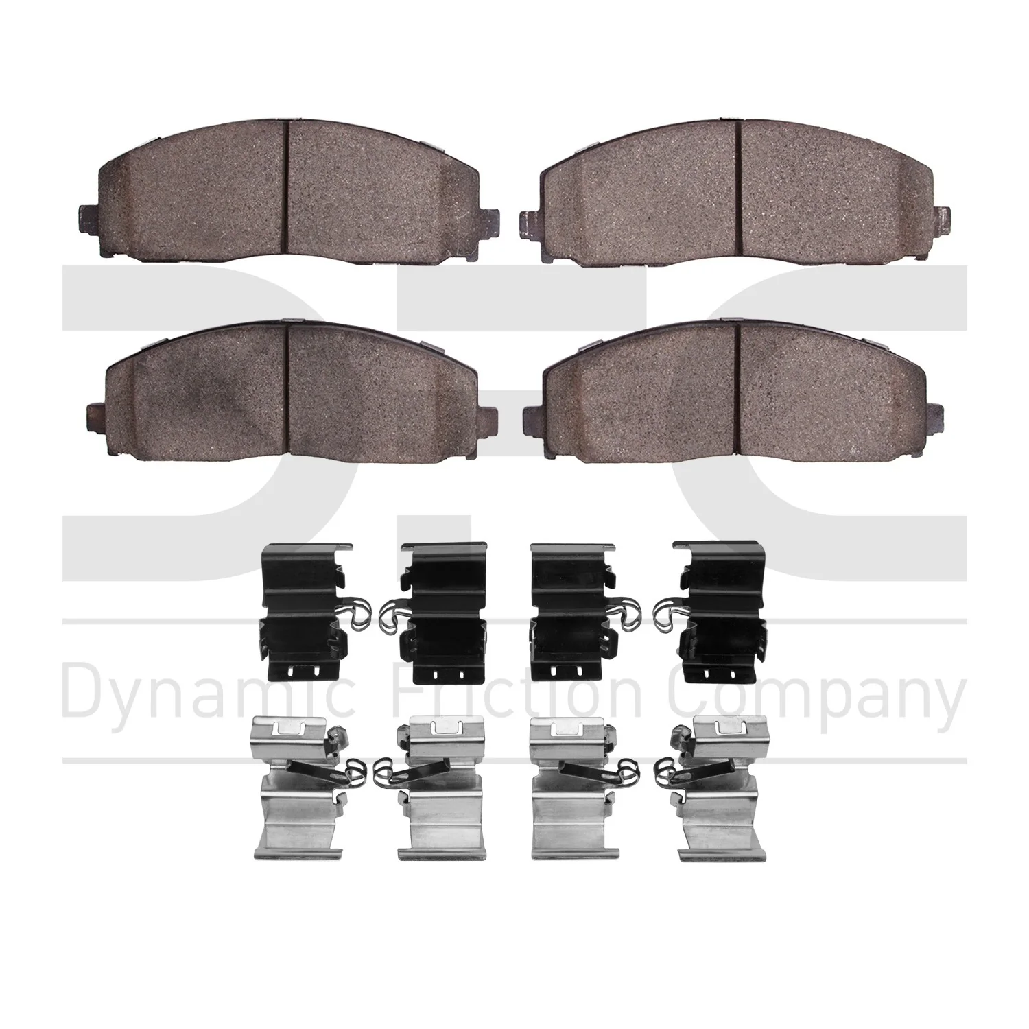 Dynamite Friction 1551-1589-01 Disc Brake Pad Set - Front