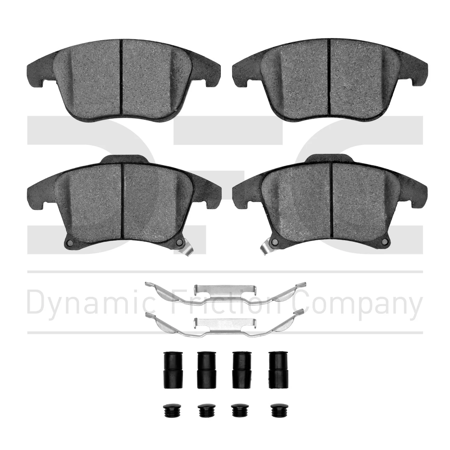 Dynamite Friction 1551-1653-01 Disc Brake Pad Set - Front