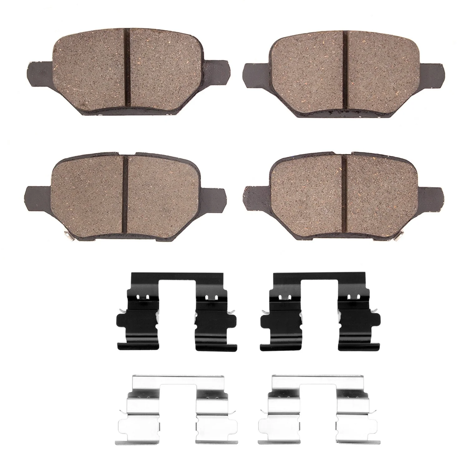 Dynamite Friction 1551-2168-01 Disc Brake Pad Set - Rear