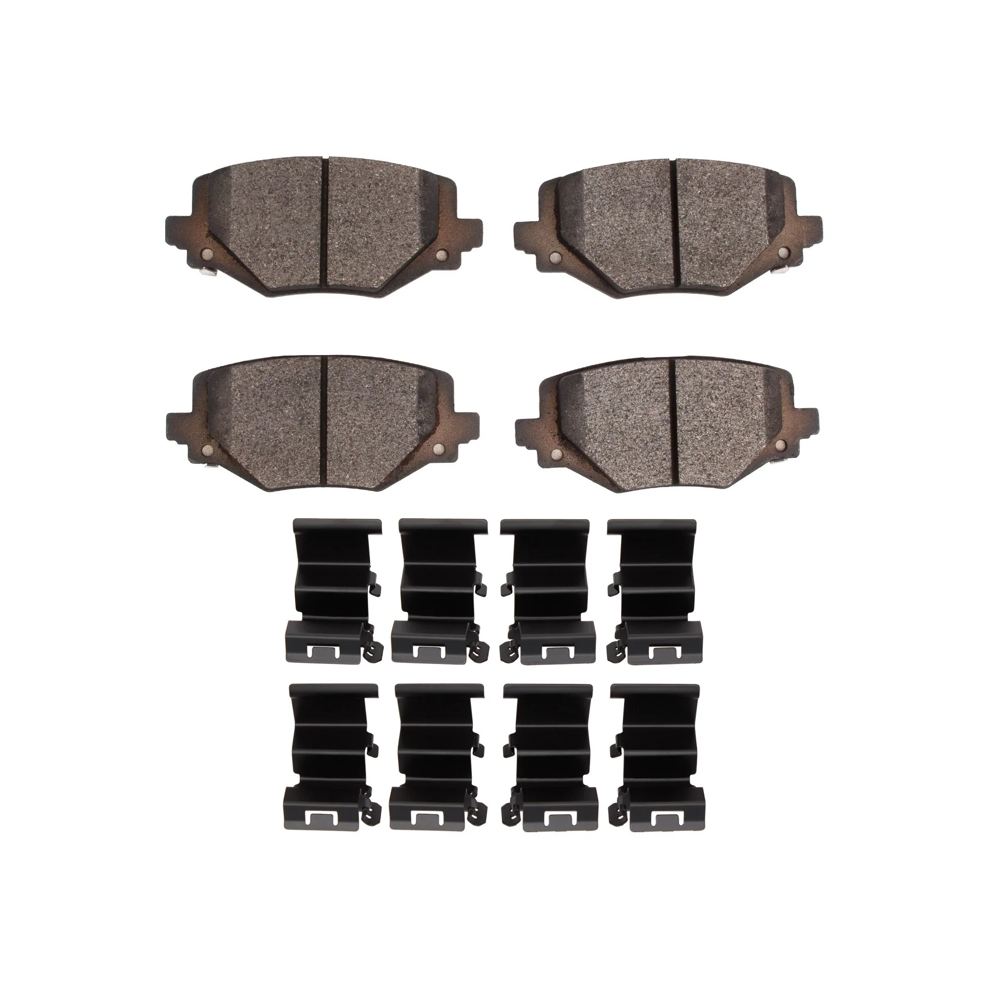 Dynamite Friction 1551-2447-01 Disc Brake Pad Set - Rear