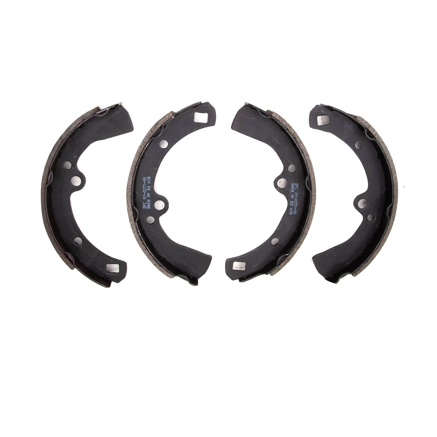 Dynamite Friction 1901-0371-00 Drum Brake Shoe - Rear