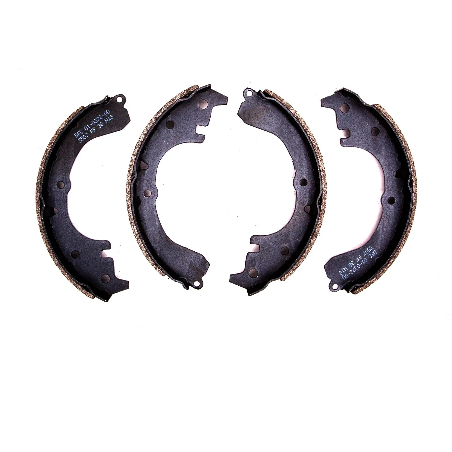 Dynamite Friction 1901-0372-00 Drum Brake Shoe - Rear