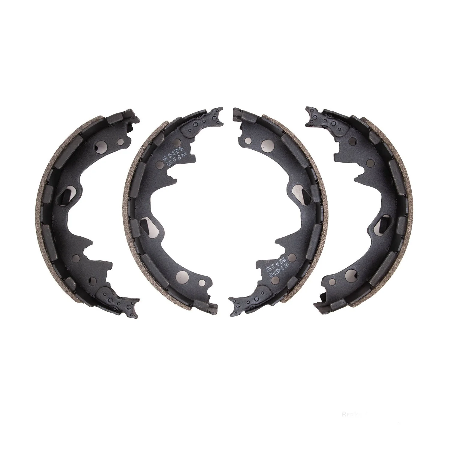 Dynamite Friction 1901-0537-00 Drum Brake Shoe - Rear
