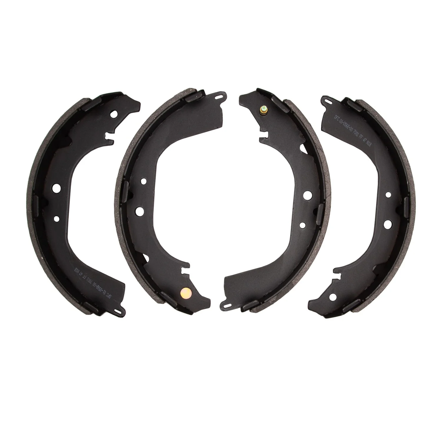 Dynamite Friction 1901-0568-00 Drum Brake Shoe - Rear