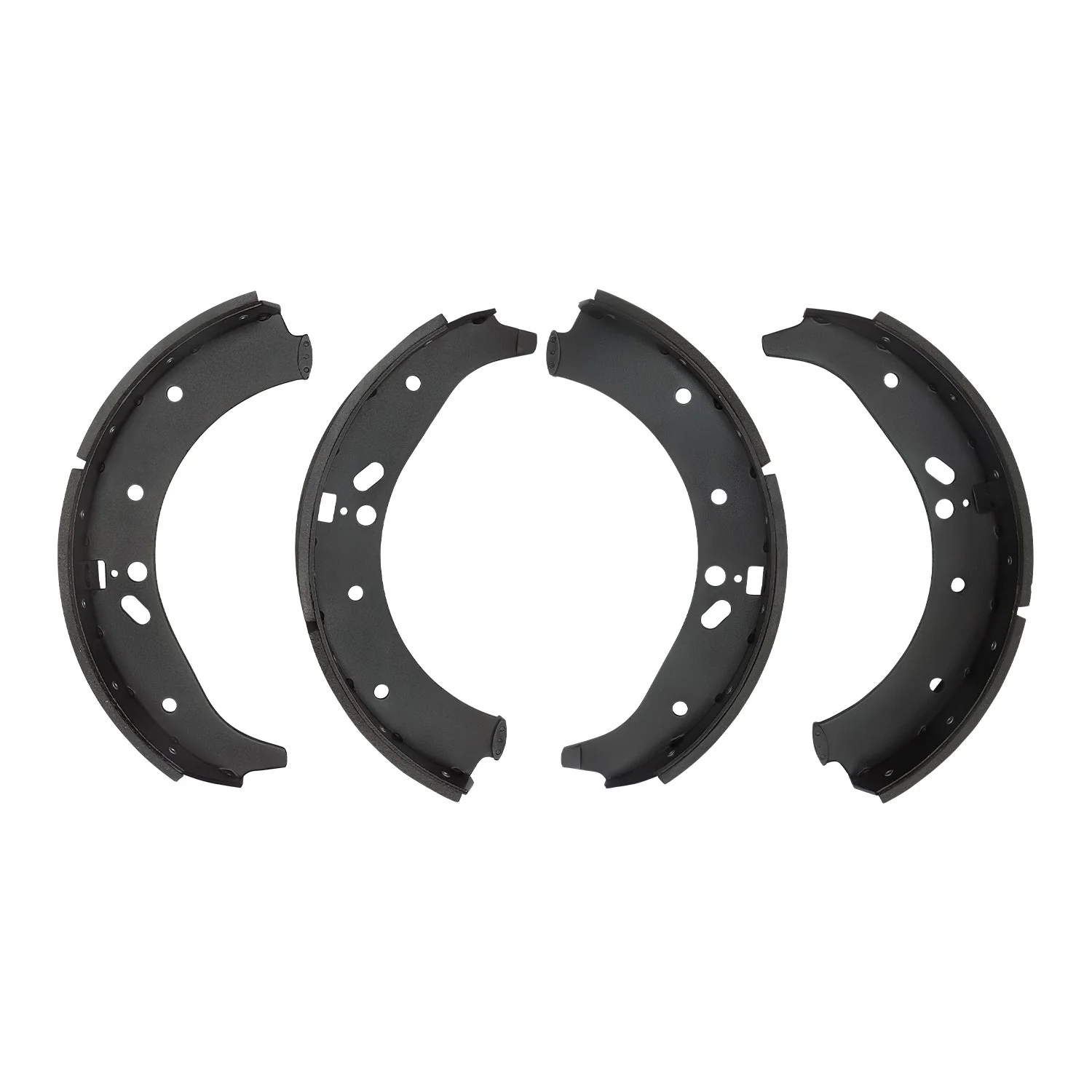 Dynamite Friction 1903-0321-00 Drum Brake Shoe Set - Front