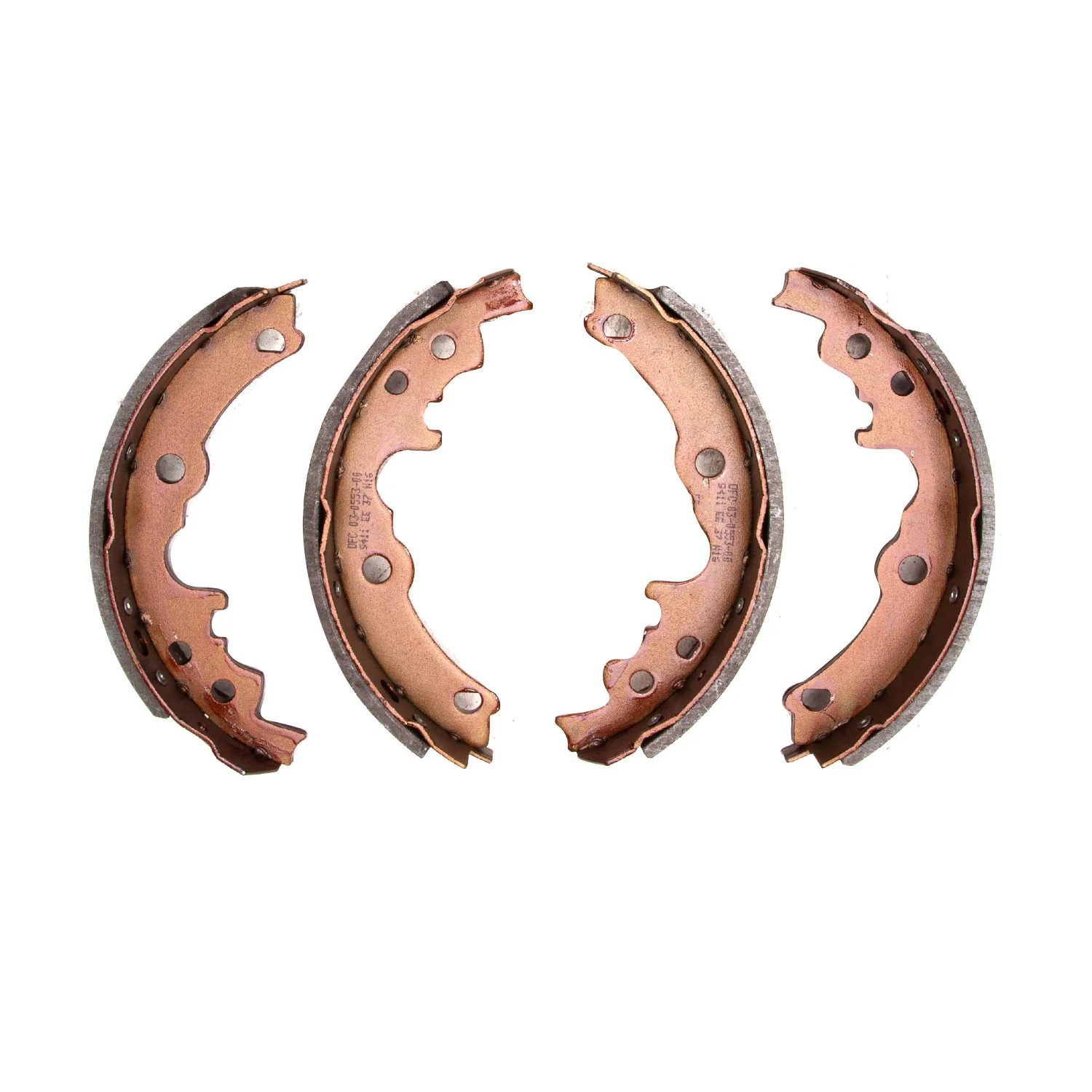 Dynamite Friction 1903-0552-00 Drum Brake Shoe Set - Rear