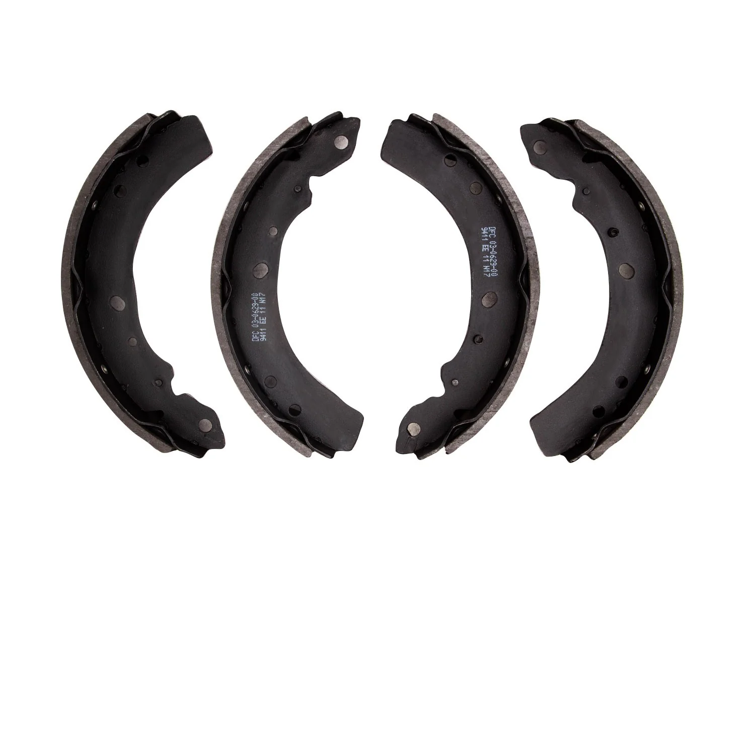 Dynamite Friction 1903-0629-00 Drum Brake Shoe Set - Rear
