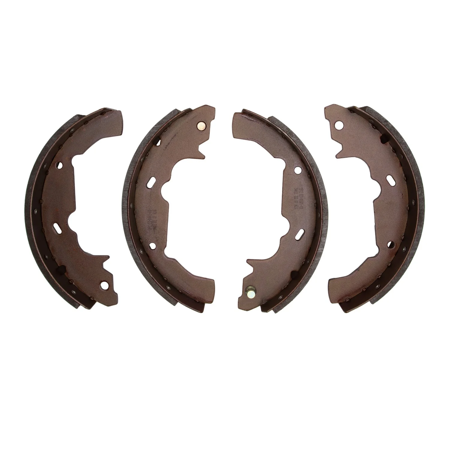Dynamite Friction 1903-0665-00 Drum Brake Shoe Set - Rear
