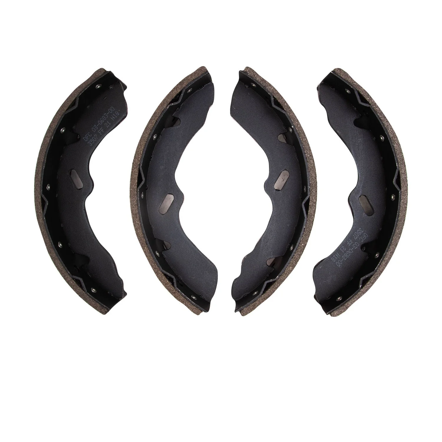 Dynamite Friction 1903-0683-00 Drum Brake Shoe Set - Front or Rear