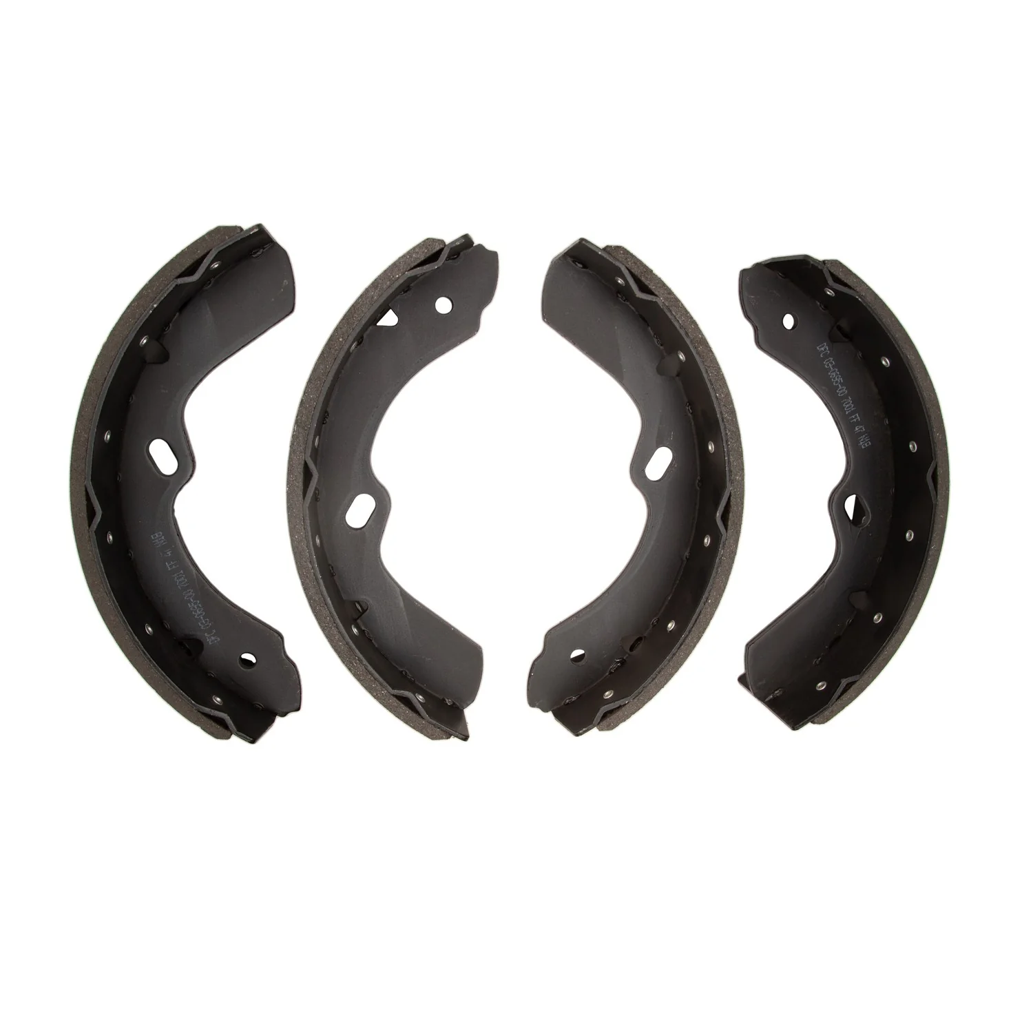 Dynamite Friction 1903-0695-00 Drum Brake Shoe Set - Rear