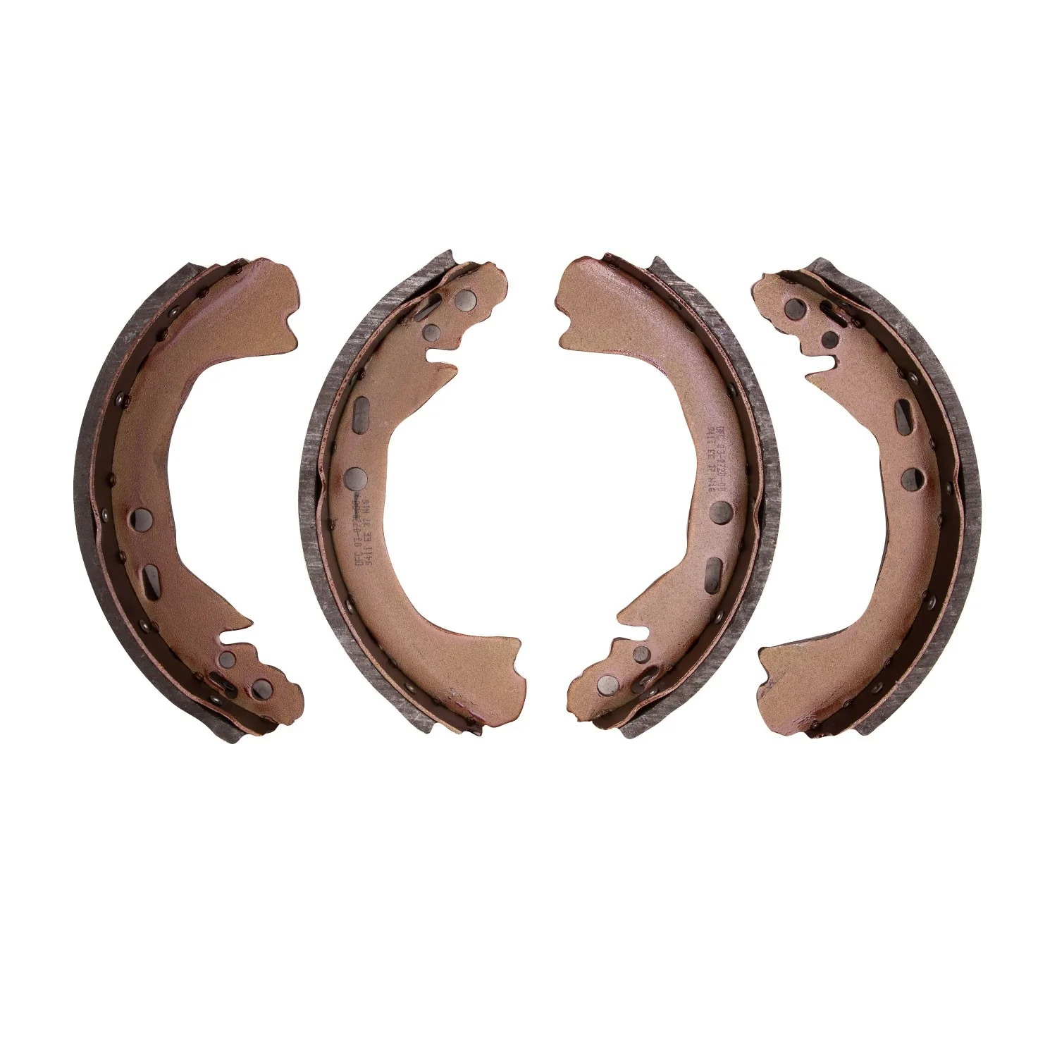 Dynamite Friction 1903-0720-00 Drum Brake Shoe Set - Rear