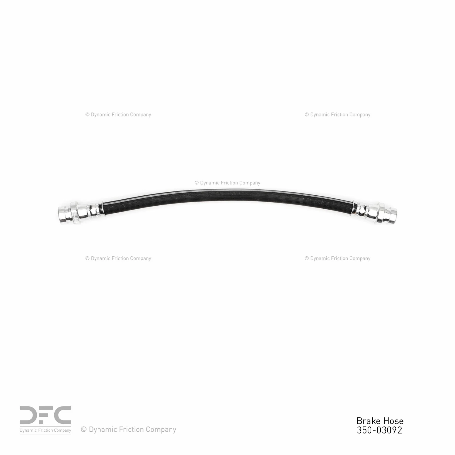 Dynamite Friction 350-03092 Brake Hydraulic Hose - Rear or Rear Upper
