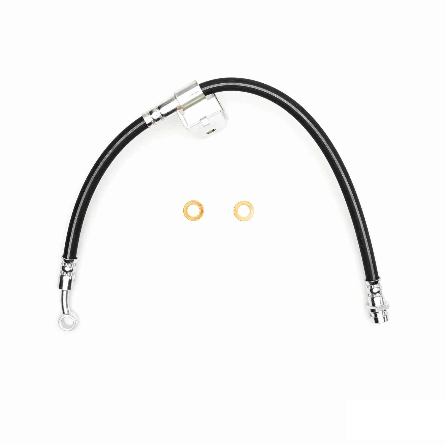 Dynamite Friction 350-03108 Brake Hydraulic Hose - Rear Left