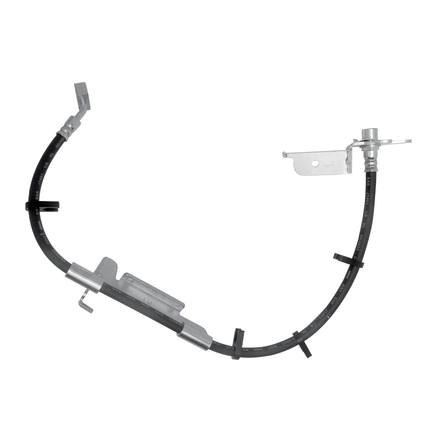 Dynamite Friction 350-42118 Brake Hydraulic Hose - Rear Left