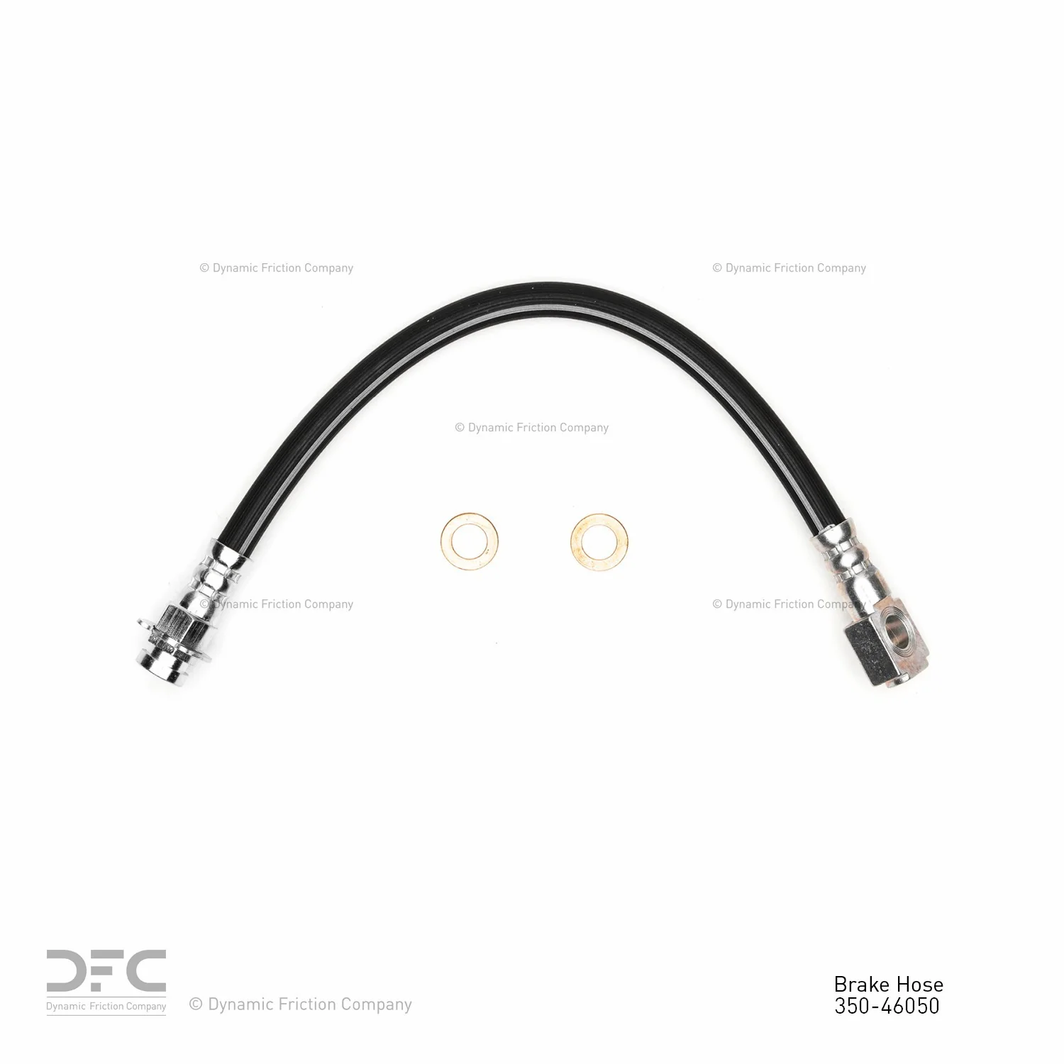 Dynamite Friction 350-46050 Brake Hydraulic Hose - Rear Right