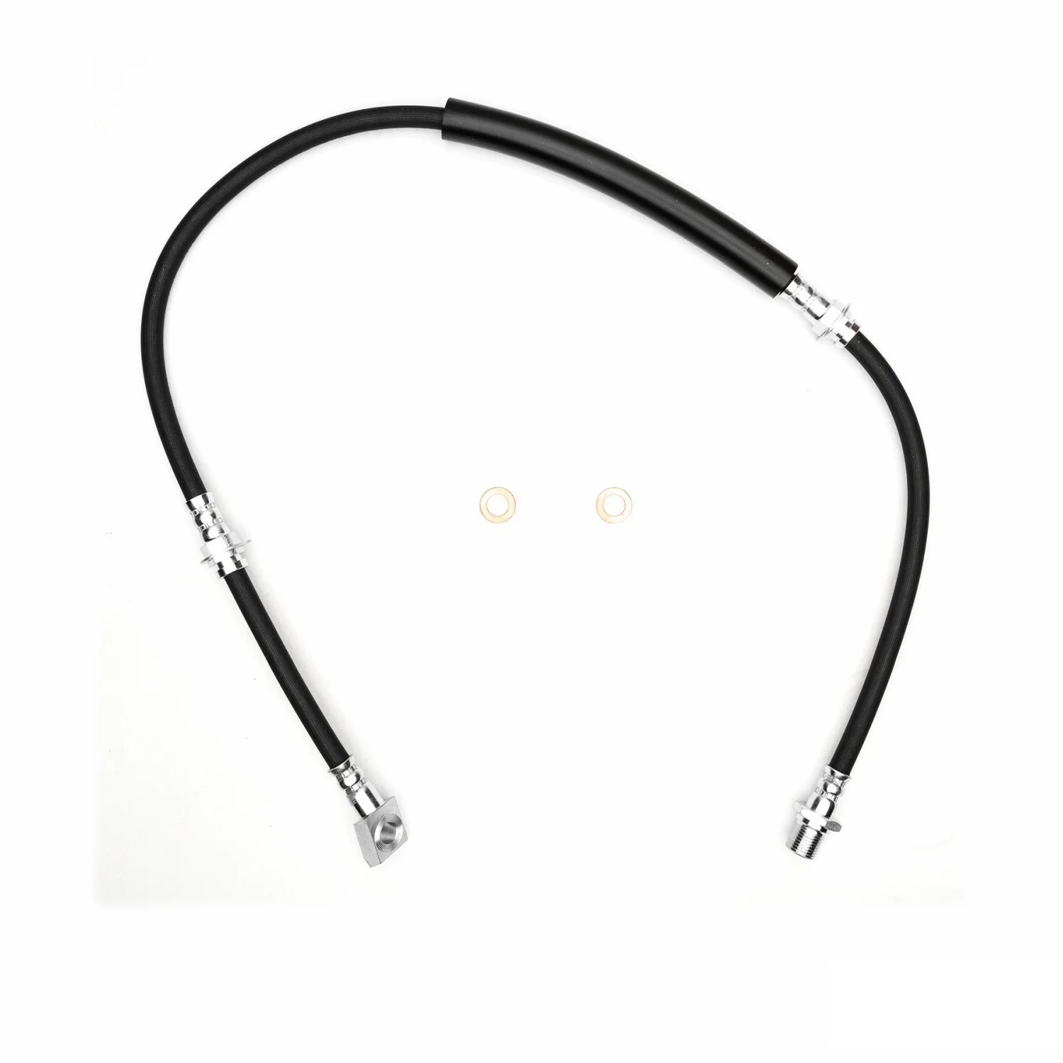 Dynamite Friction 350-47257 Brake Hydraulic Hose - Front or Front Left