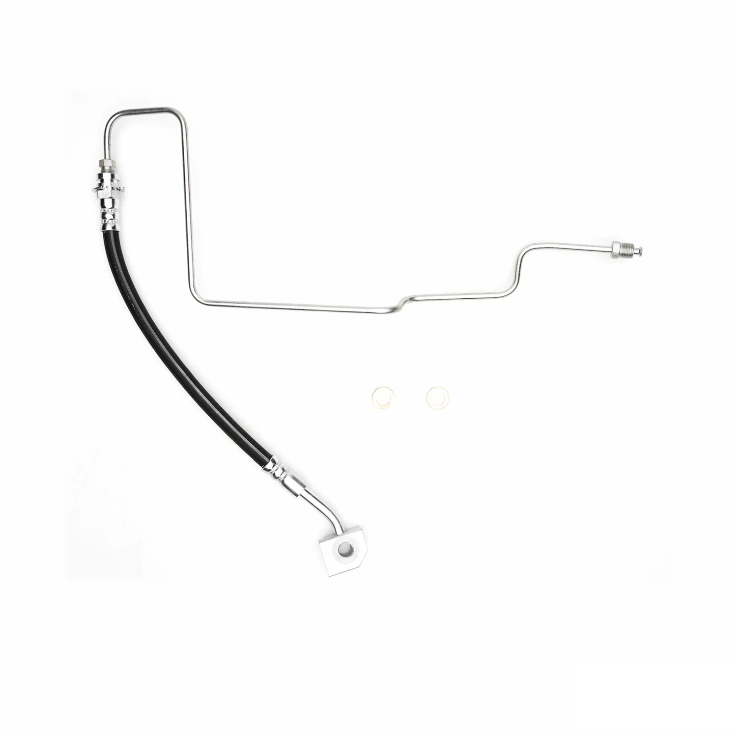 Dynamite Friction 350-54561 Brake Hydraulic Hose - Rear Left Lower