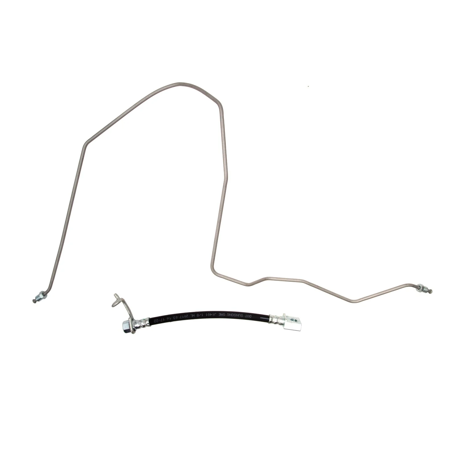 Dynamite Friction 350-54633 Brake Hydraulic Hose - Rear Right Lower