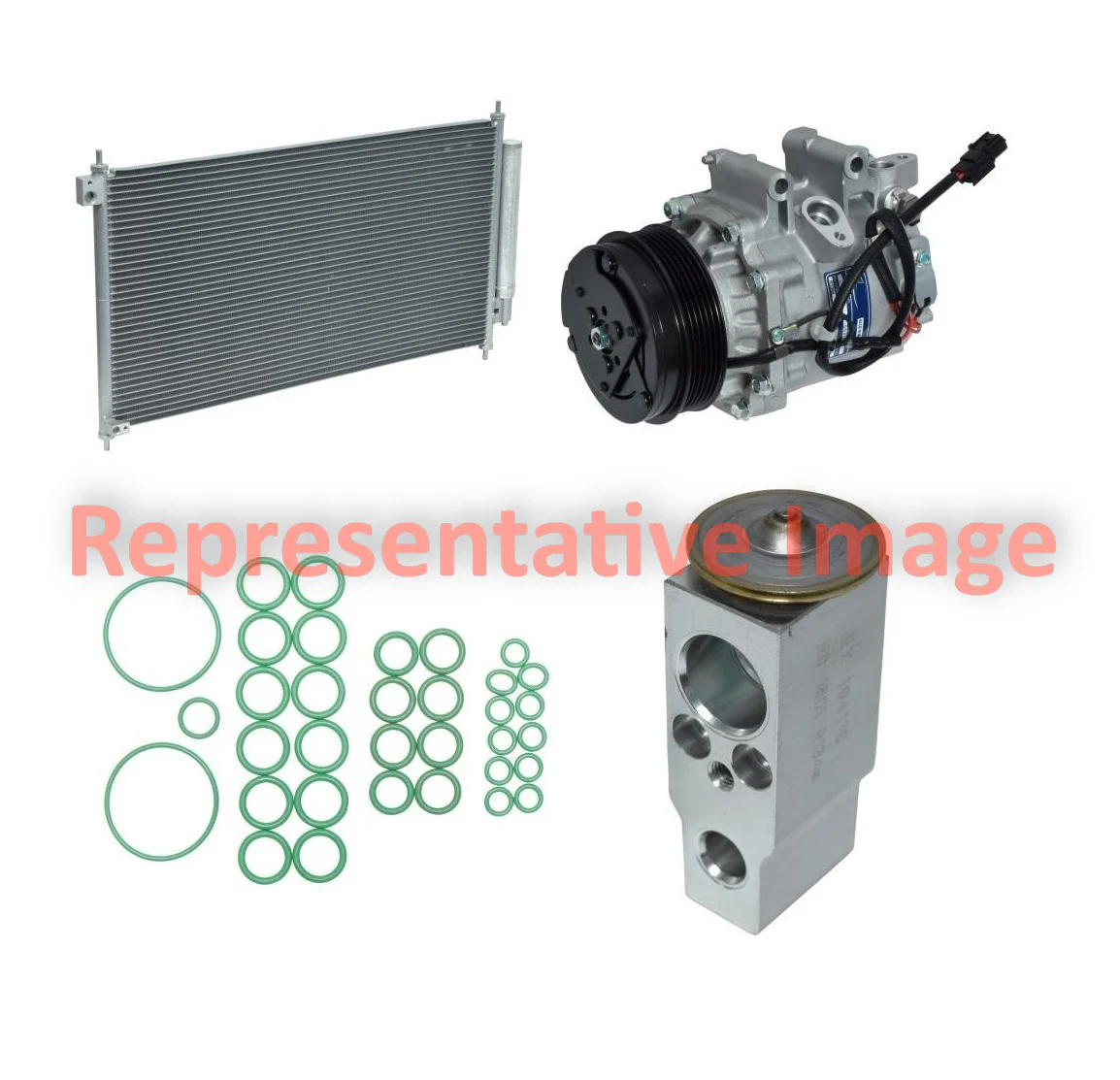 Four Seasons 6492R A/C Compressor Kit - Front and Rear