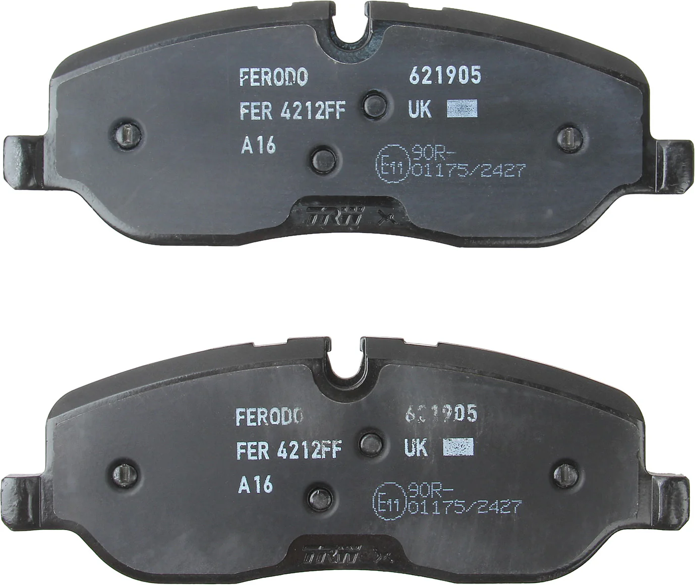 Genuine LR019618 Disc Brake Pad Set - Front - Image 2