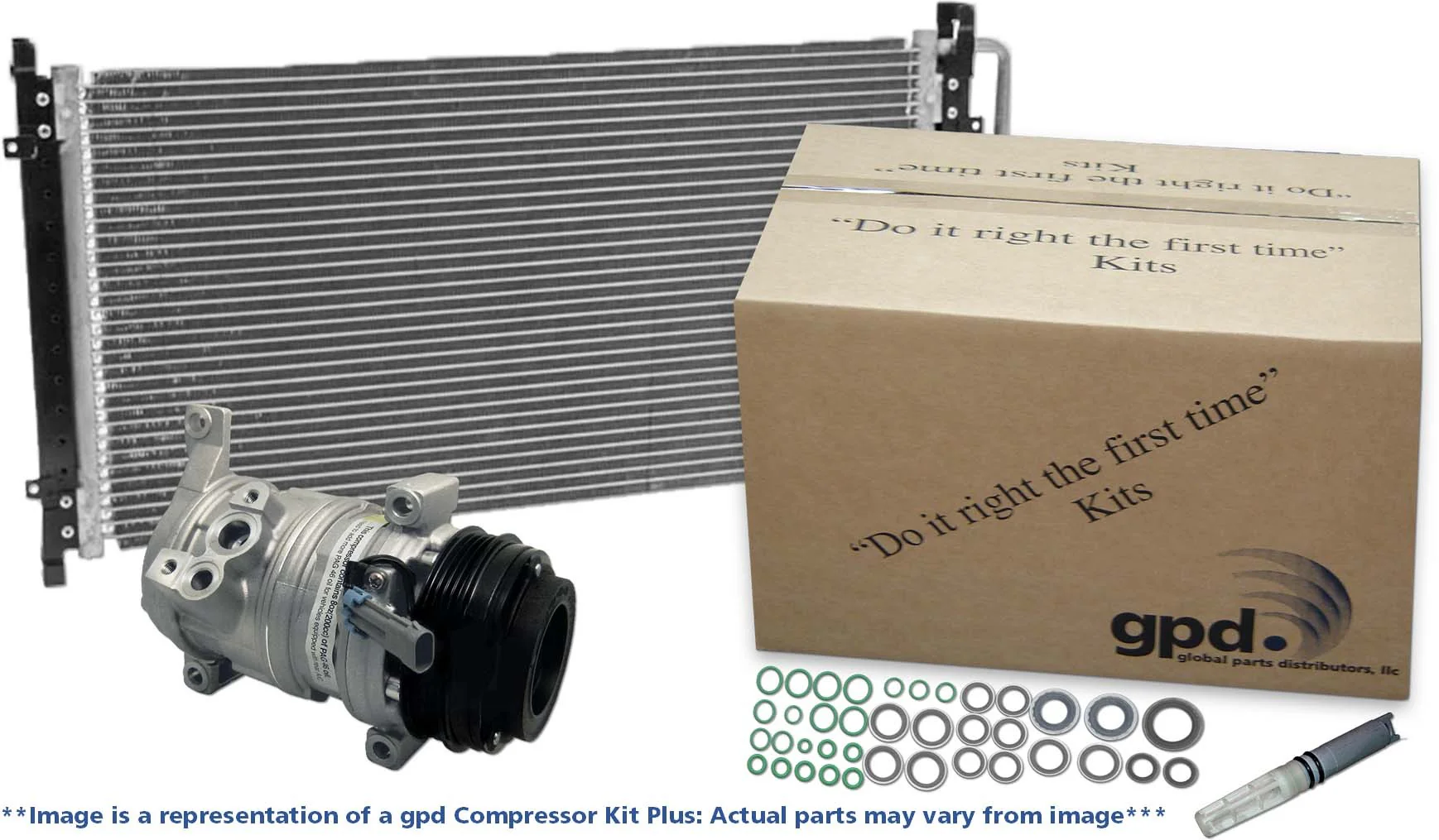 Global Parts 9611863A A/C Compressor Kit