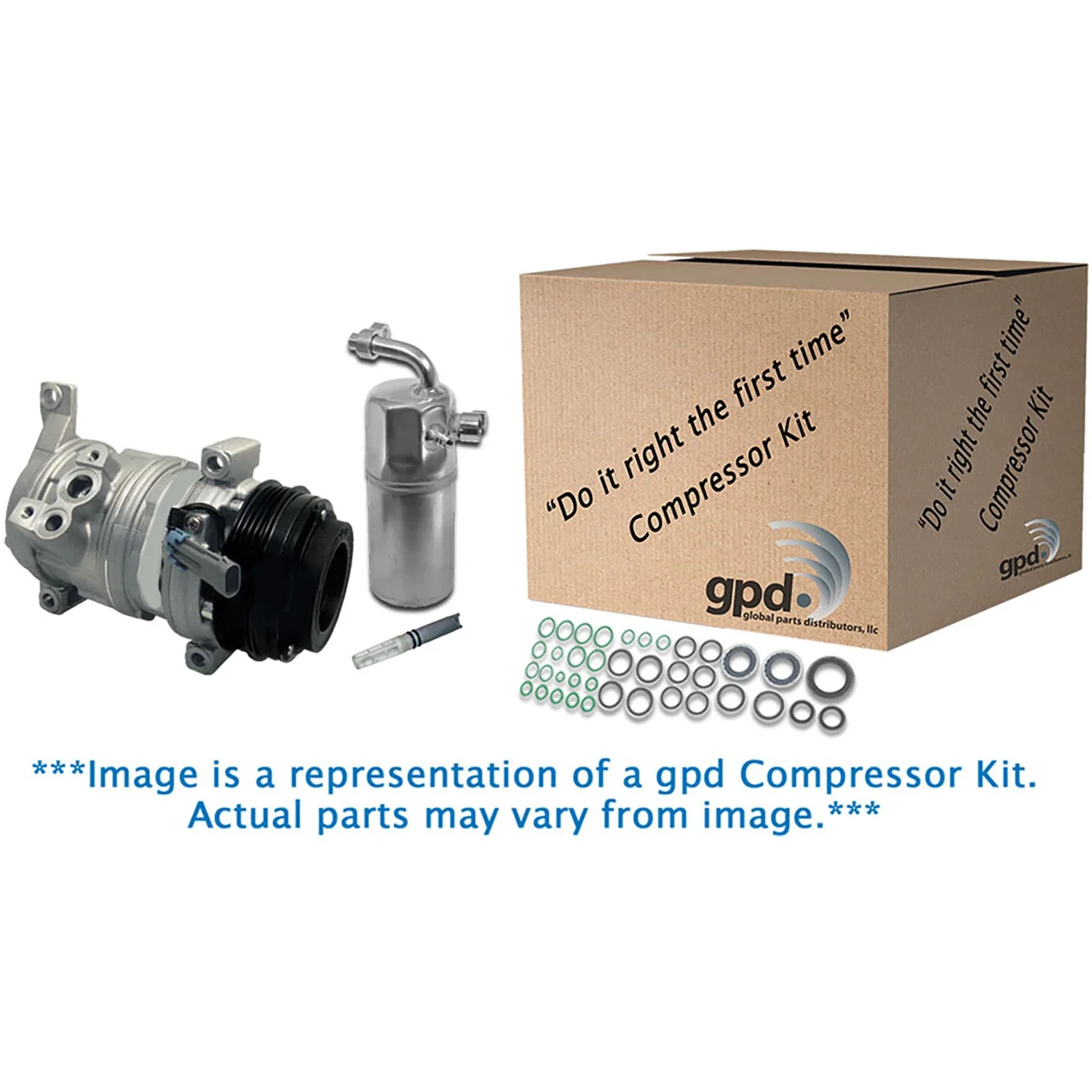 Global Parts 9642694 A/C Compressor Kit