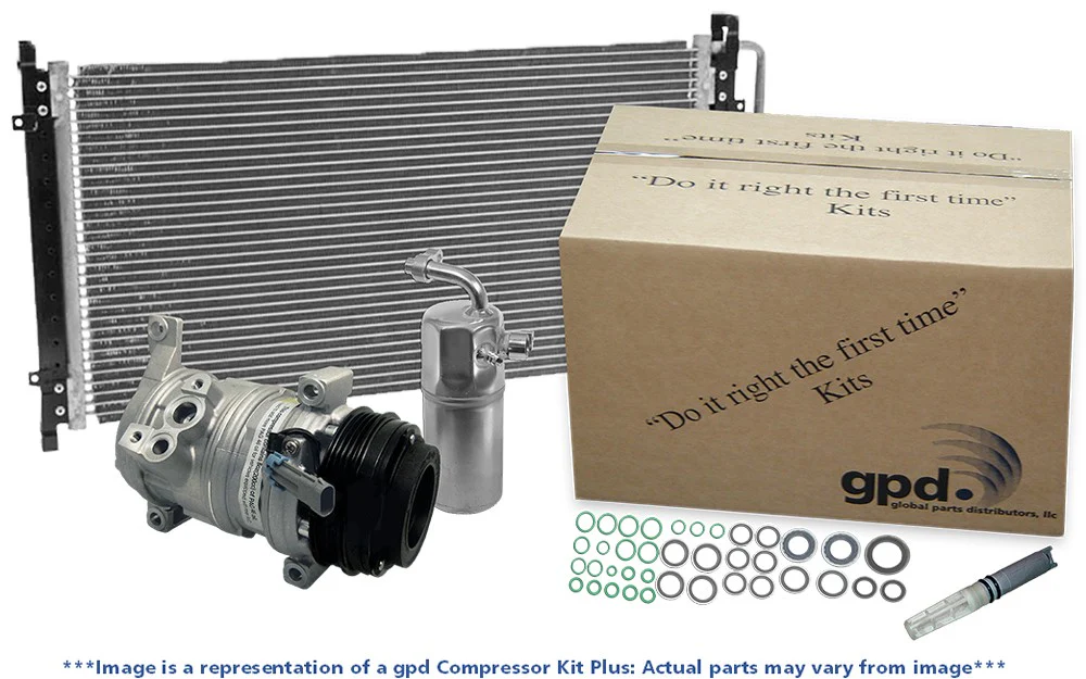 Global Parts 9643032A A/C Compressor Kit