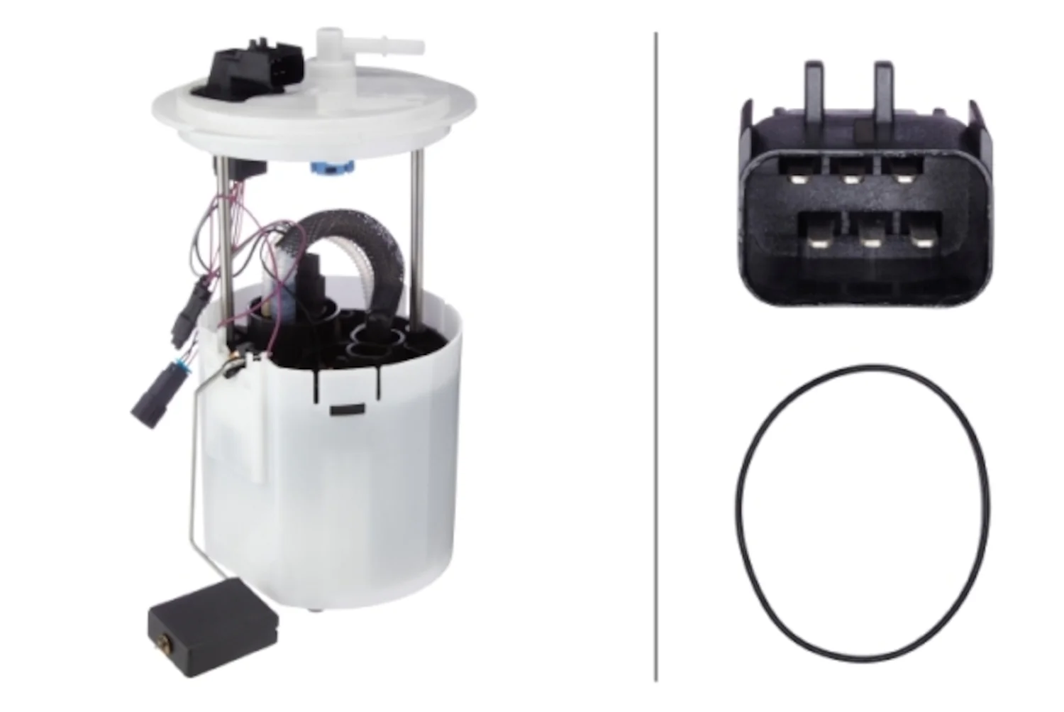 Hella 358302421 Fuel Pump and Sender Assembly - Left