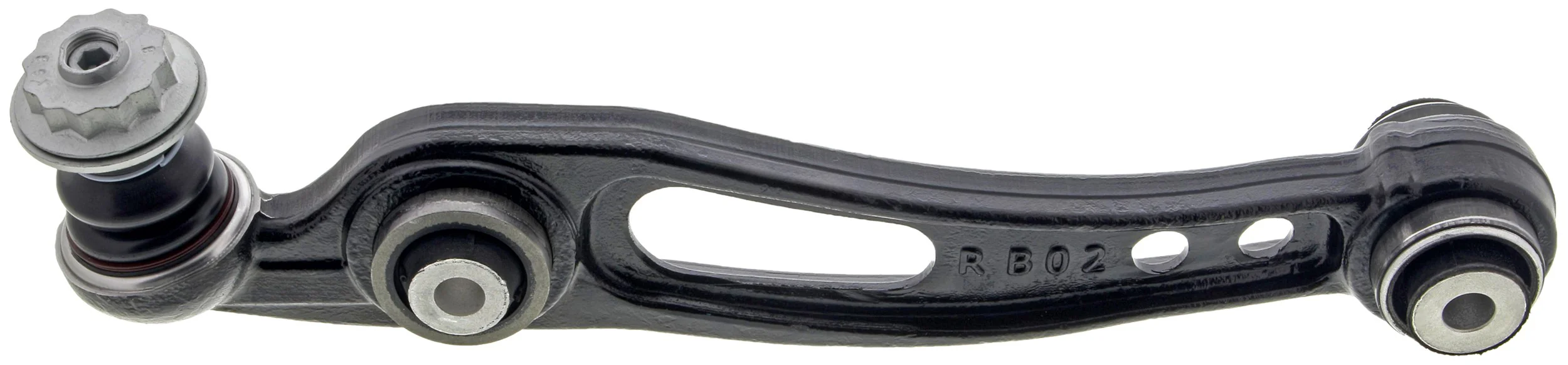 Mevotech CMS101643 Suspension Control Arm and Ball Joint Assembly - Front Right Lower Rearward