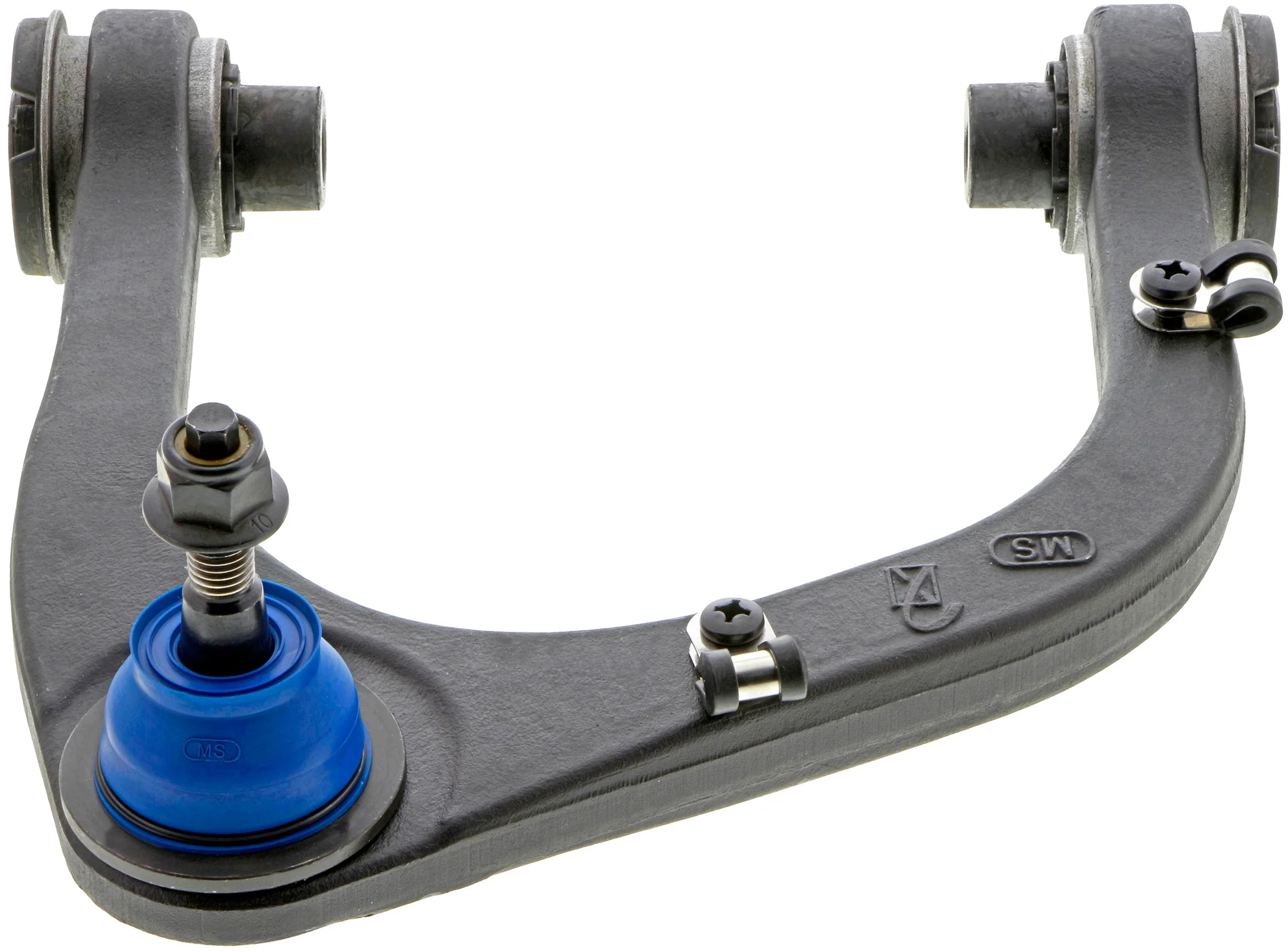 Mevotech CMS401269 Suspension Control Arm and Ball Joint Assembly - Front Left Upper
