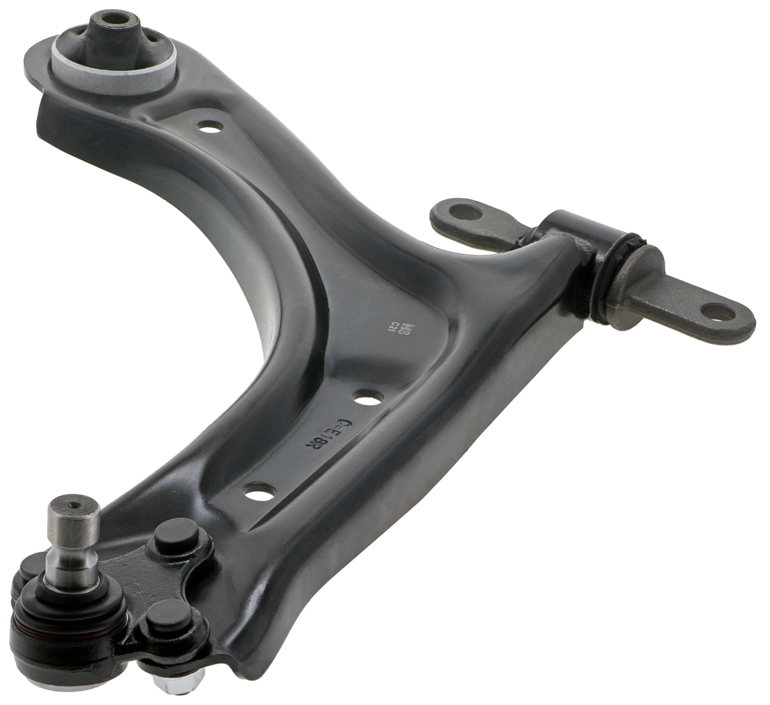 Mevotech CMS901347 Suspension Control Arm and Ball Joint Assembly - Front Right Lower