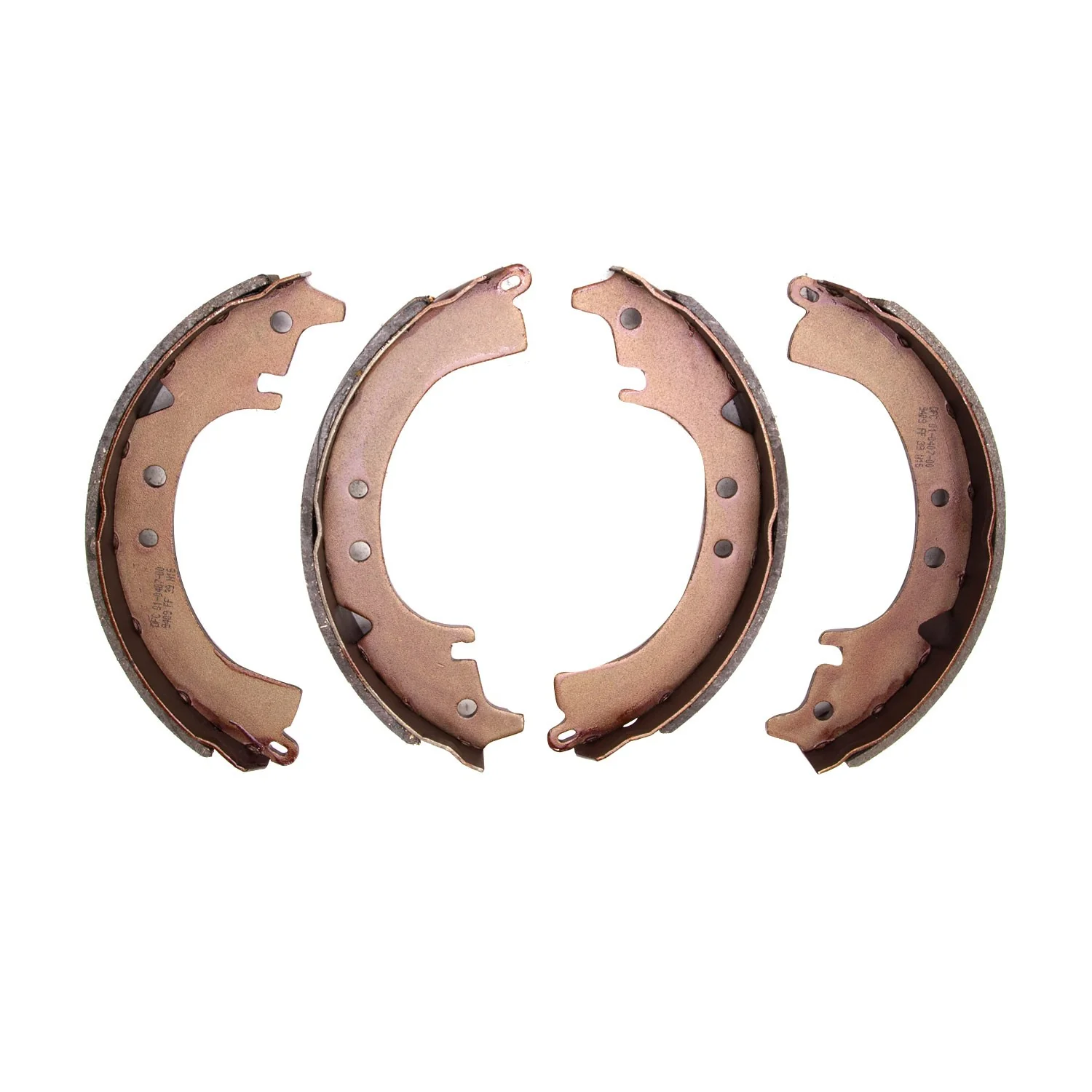 R1 Concepts 2901-0407-00 Drum Brake Shoe Set - Rear