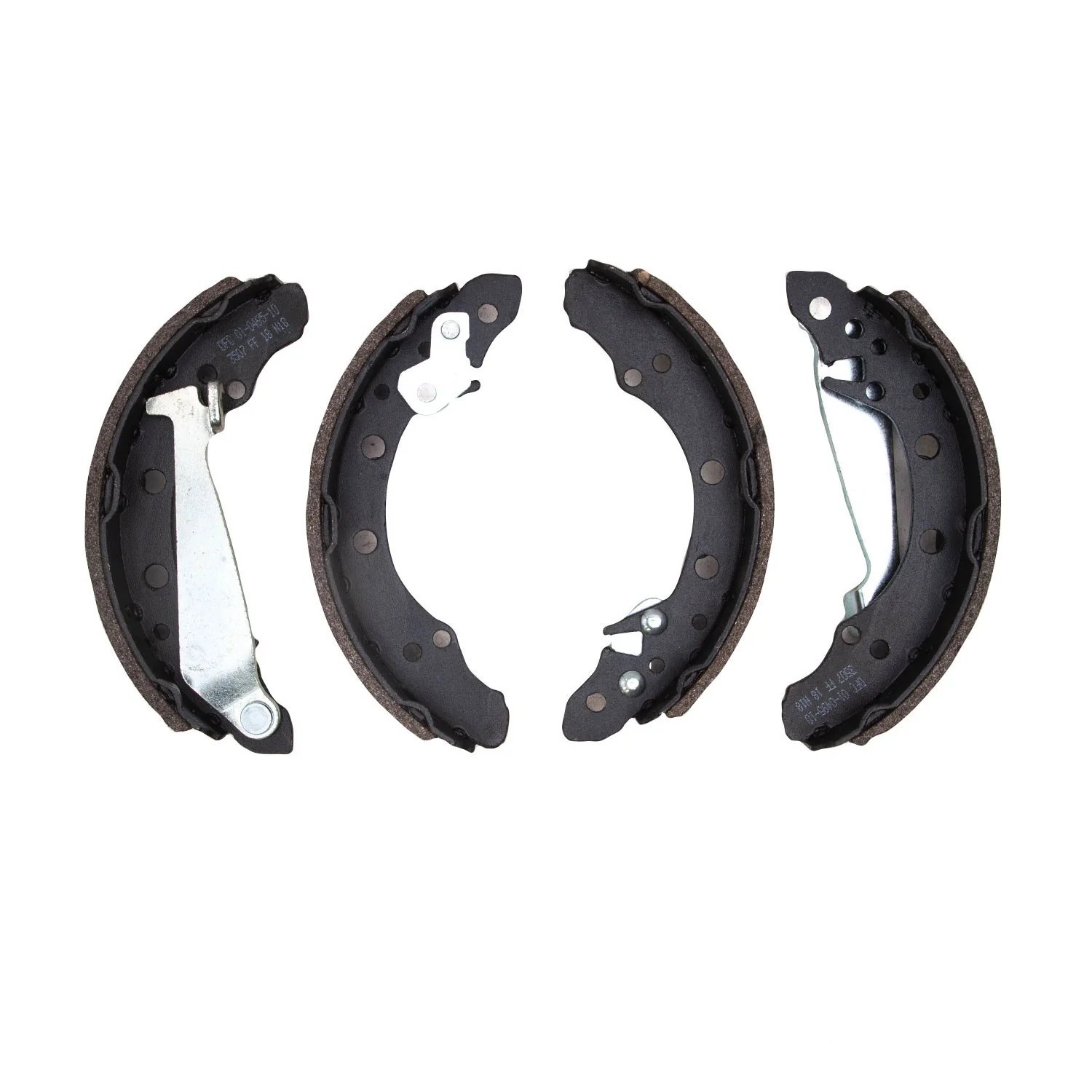 R1 Concepts 2901-0495-10 Drum Brake Shoe Set - Rear