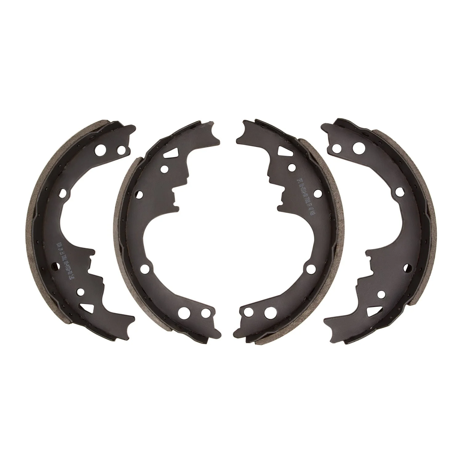 R1 Concepts 2901-0514-00 Drum Brake Shoe Set - Rear