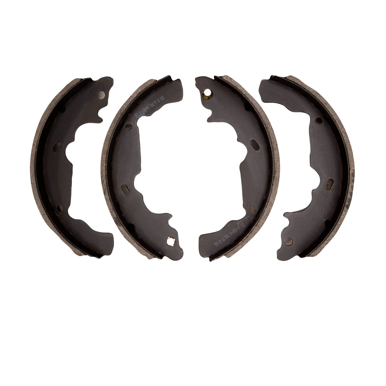 R1 Concepts 2901-0780-00 Drum Brake Shoe Set - Rear