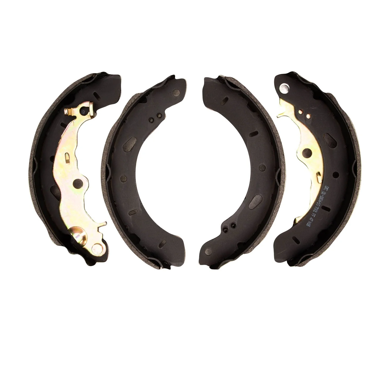 R1 Concepts 2901-1004-10 Drum Brake Shoe Set - Rear