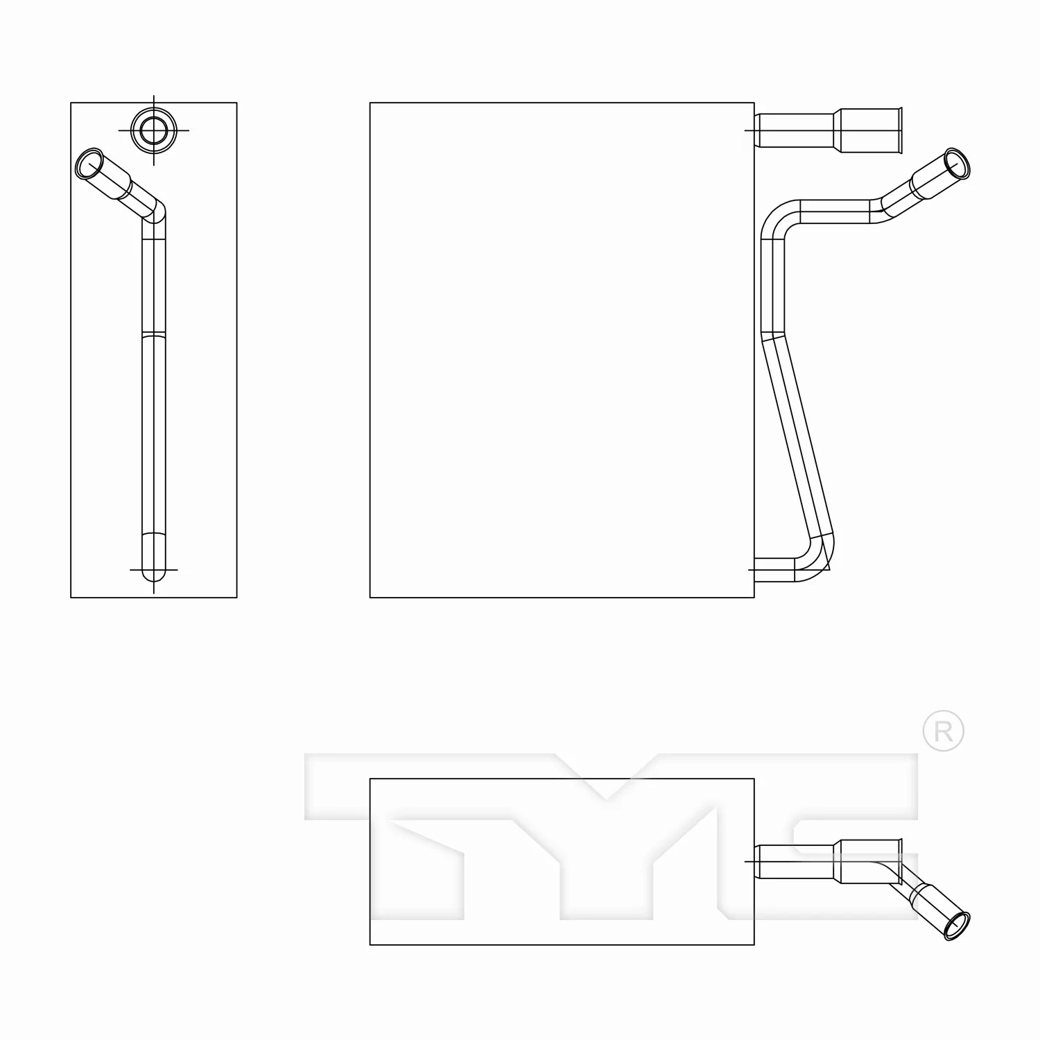 TYC 97279 A/C Evaporator Core - Image 4